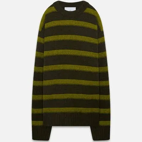 The Elder Statesman Ridgeline stripe cashmere sweater, product photo
